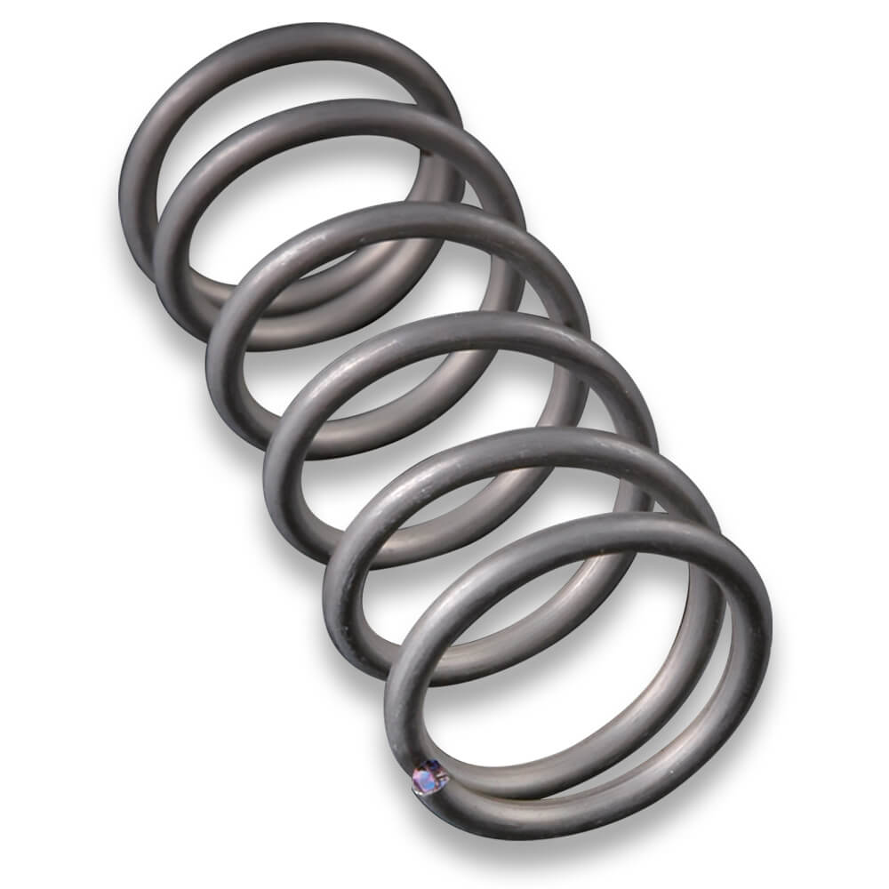 non-ground cylindrical compression springs